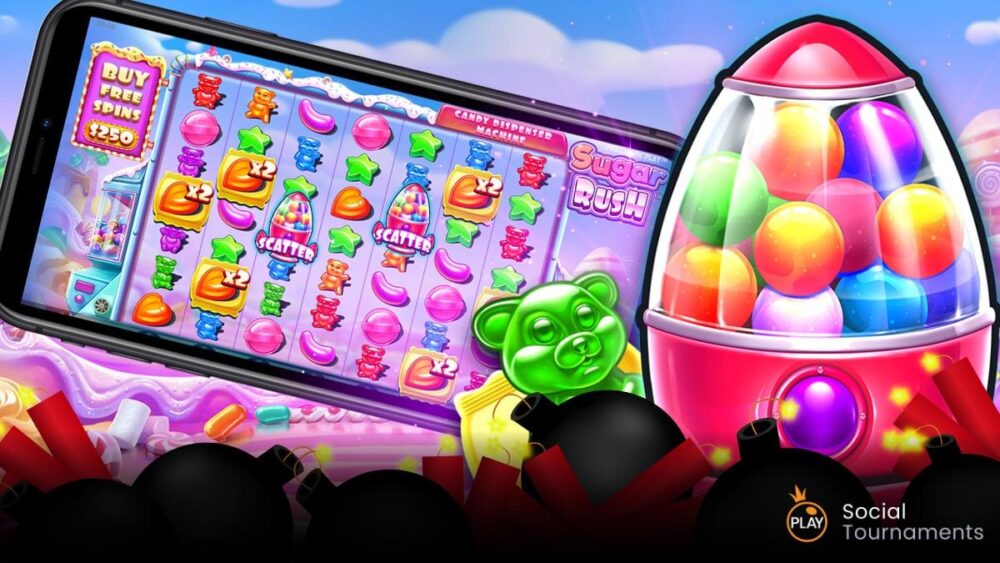 Игра в мобильный слот Sugar Rush